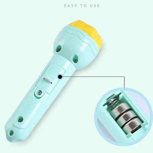 Projection Flashlight For Kids