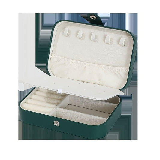 Faux Leather Jewelry Organizer