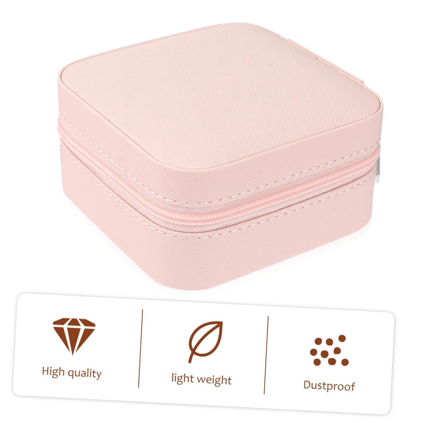 Mini Faux Leather Jewelry Box