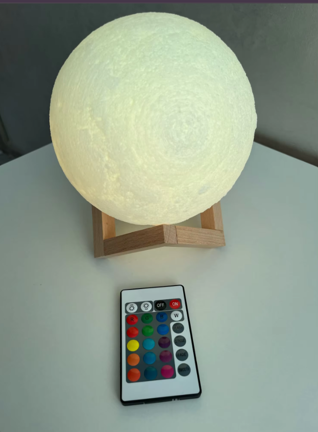 3D Touch Moon Lamp