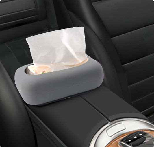 Tissue Box Storage Organizer Suction