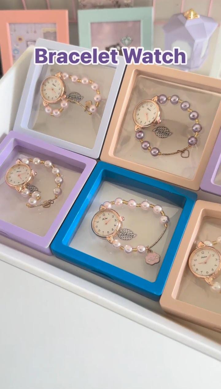 Ibbi Beads Bracelet Watch With Box
