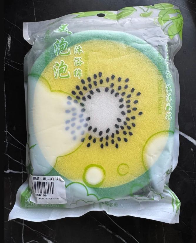 Bath Fruit Sponge
