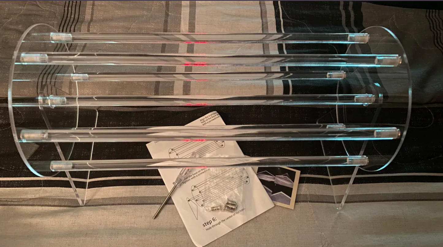 Claws Hair Acrylic Organizer Stand