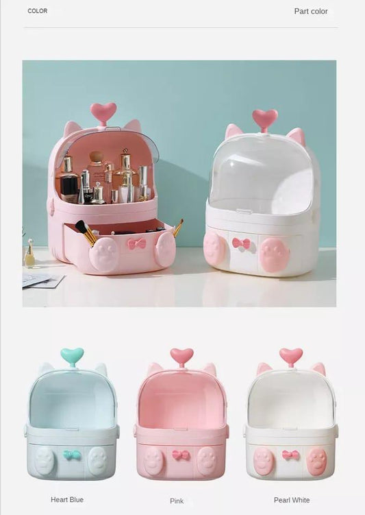 Cat Paw Make-Up Storage Box