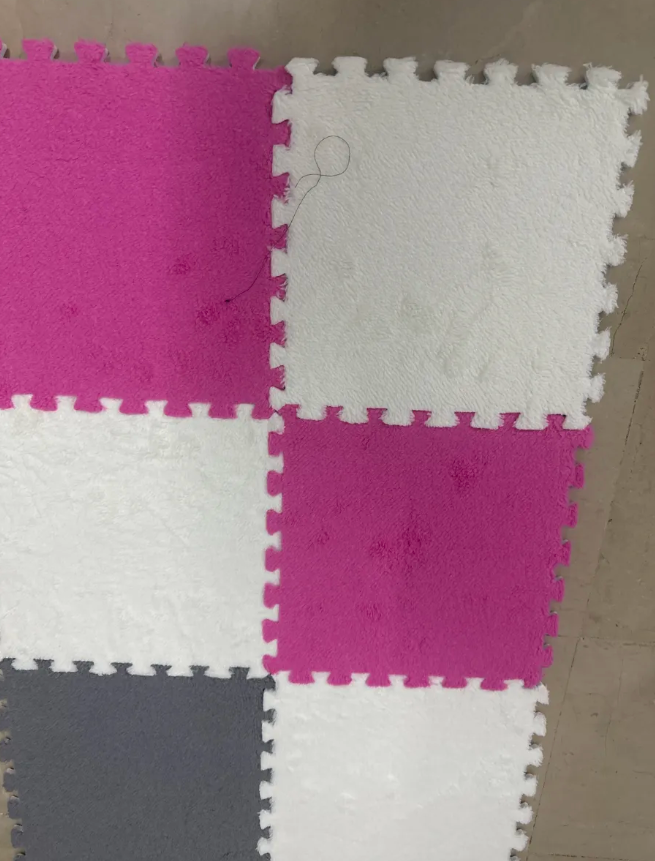Plush Foaming Fur Mats