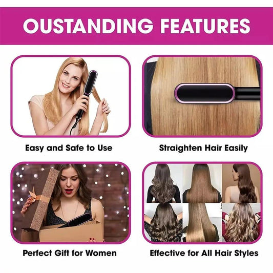 Hair Straightener Brush