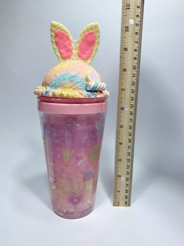 Bunny Bliss Ice Cream Sipper – Fun Cute & Refreshing Drinkware