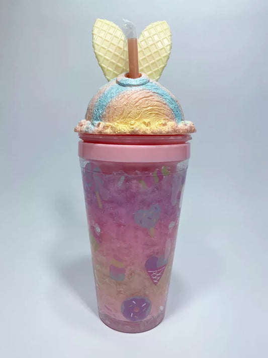 Bunny Bliss Ice Cream Sipper – Fun Cute & Refreshing Drinkware