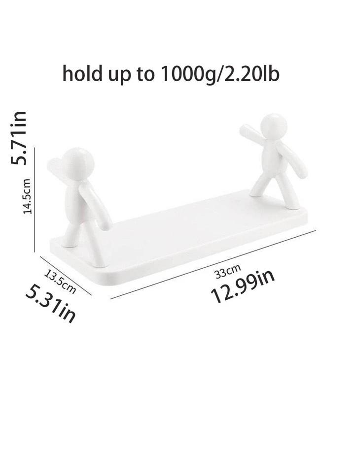 Figure Shape Wall Mounted Rack