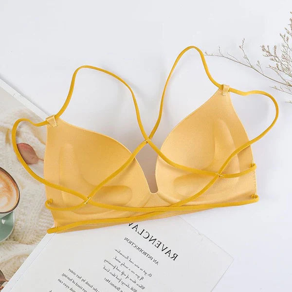 Seamless Wireless Backless Bra for Women - Comfortable Invisible Support