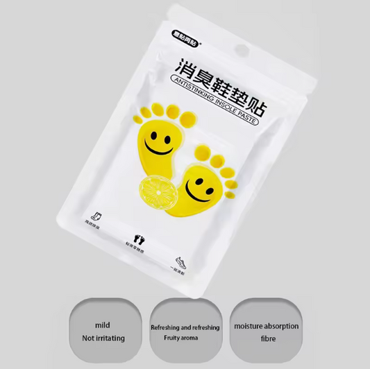 Sports Shoes Deodorant Paste - 10pcs, Lemon Fresh Foot Odor Solution