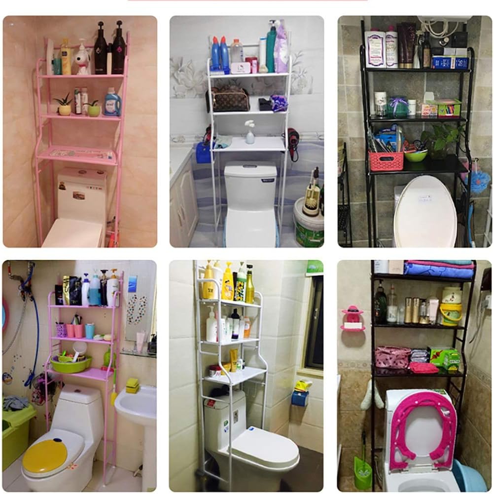 Metal Bathroom Storage Organizer Stand