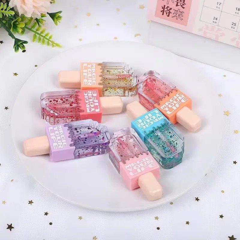 Ice cream Shape Lip Oil - 1 -Piece