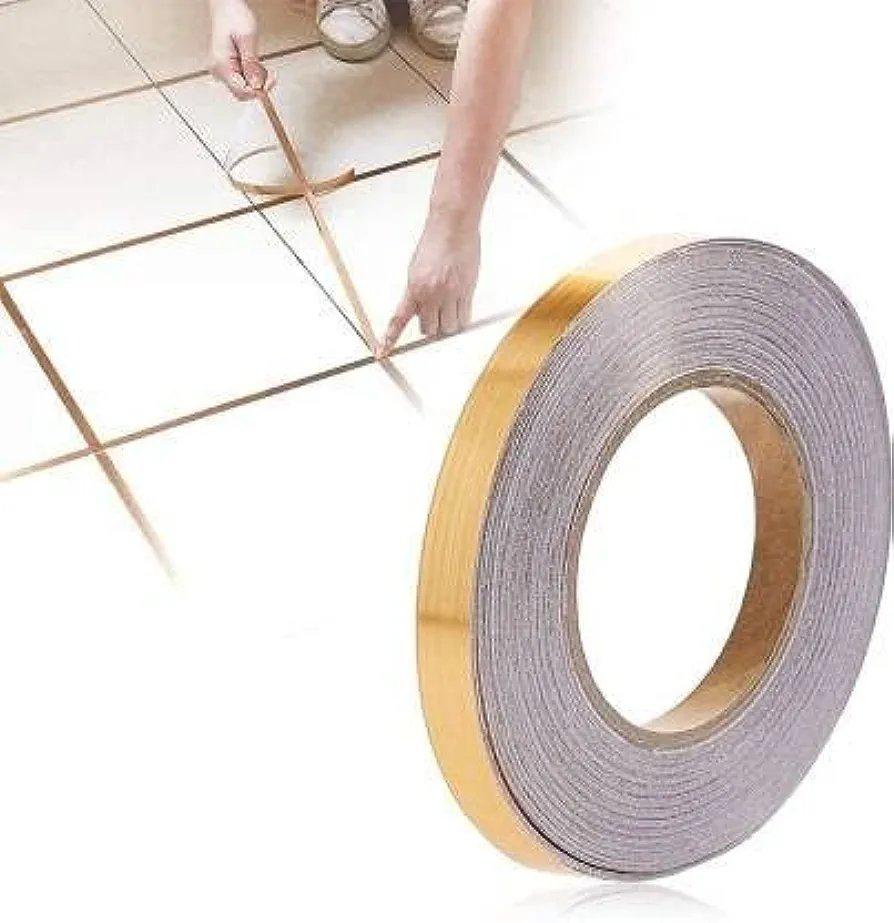 12-Pieces Tile stickers with gap sealing tape