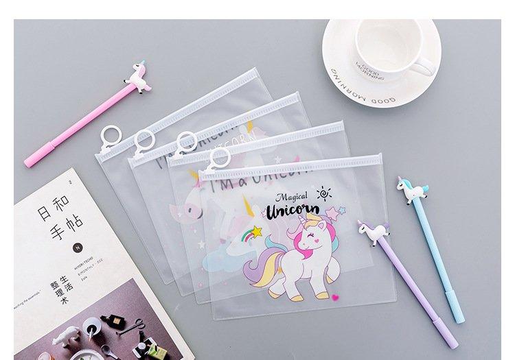 Cute Transparent Cartoon Pouches
