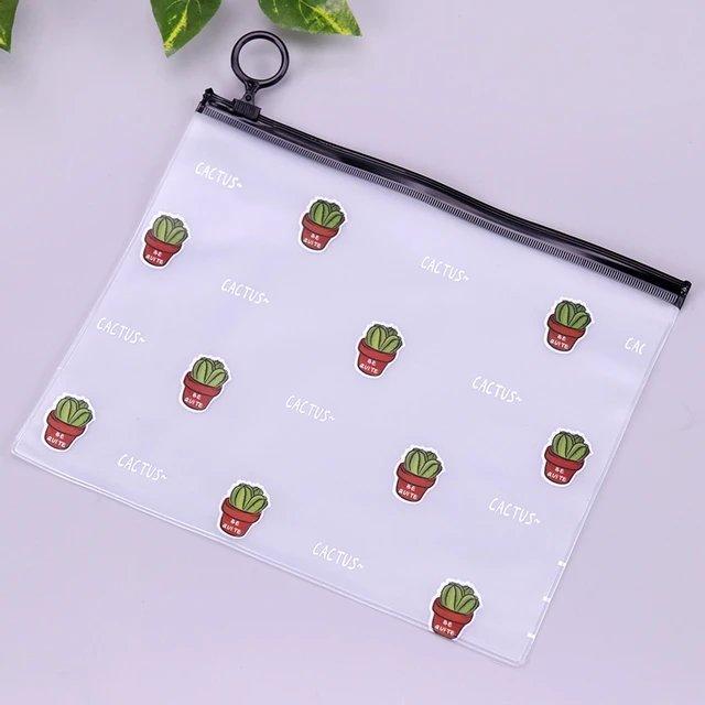 Cute Transparent Cartoon Pouches