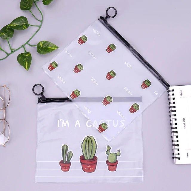 Cute Transparent Cartoon Pouches