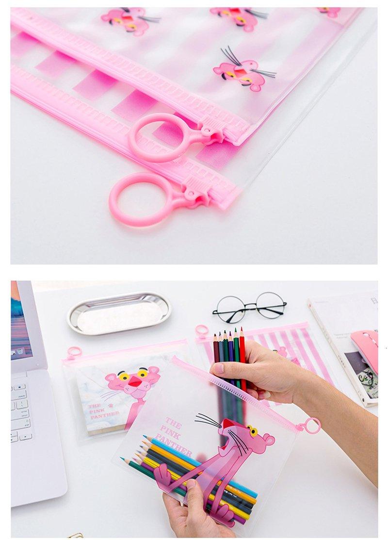 Cute Transparent Cartoon Pouches