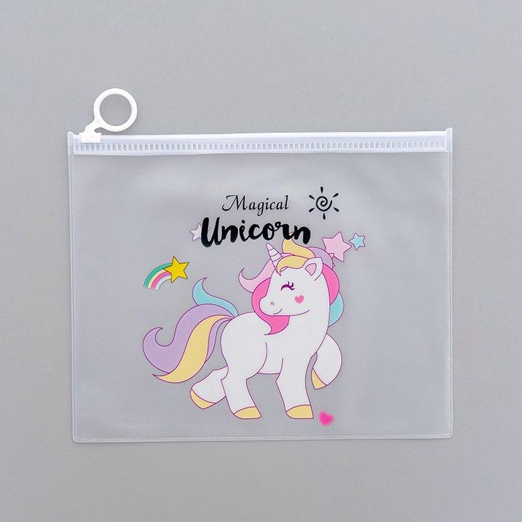 Cute Transparent Cartoon Pouches