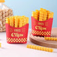 12-Pieces Fries Shape Sealing Clips