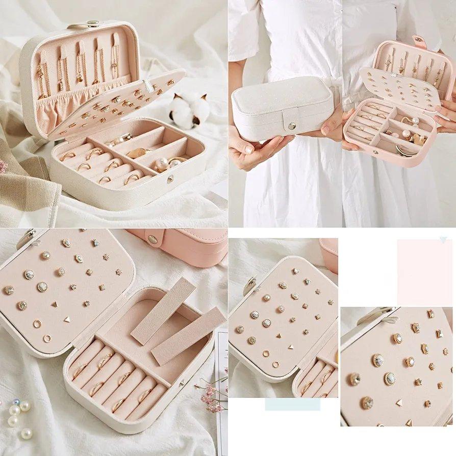 Faux Leather Jewelry Organizer