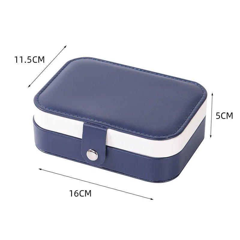 Faux Leather Jewelry Organizer