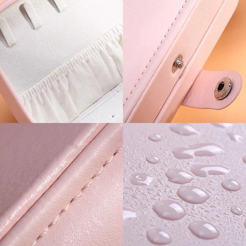 Faux Leather Jewelry Organizer