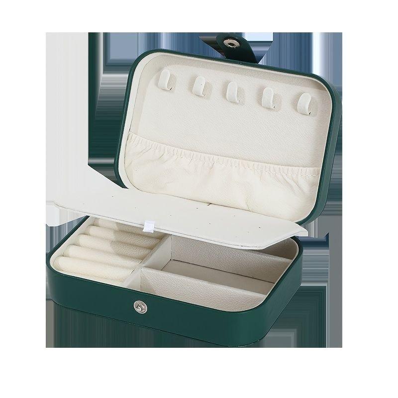 Faux Leather Jewelry Organizer