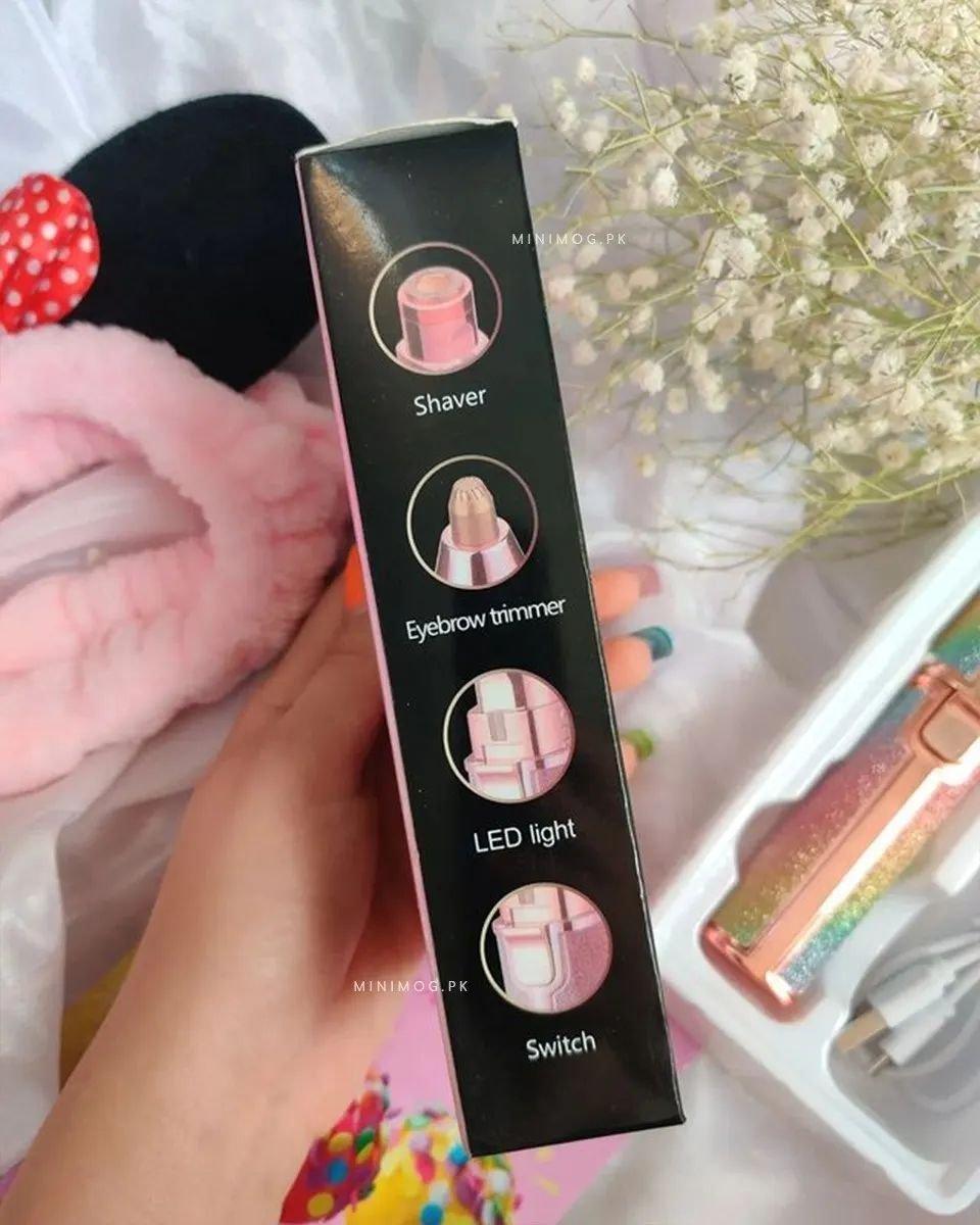 2 in 1 Eyebrow Trimmer and Shaver