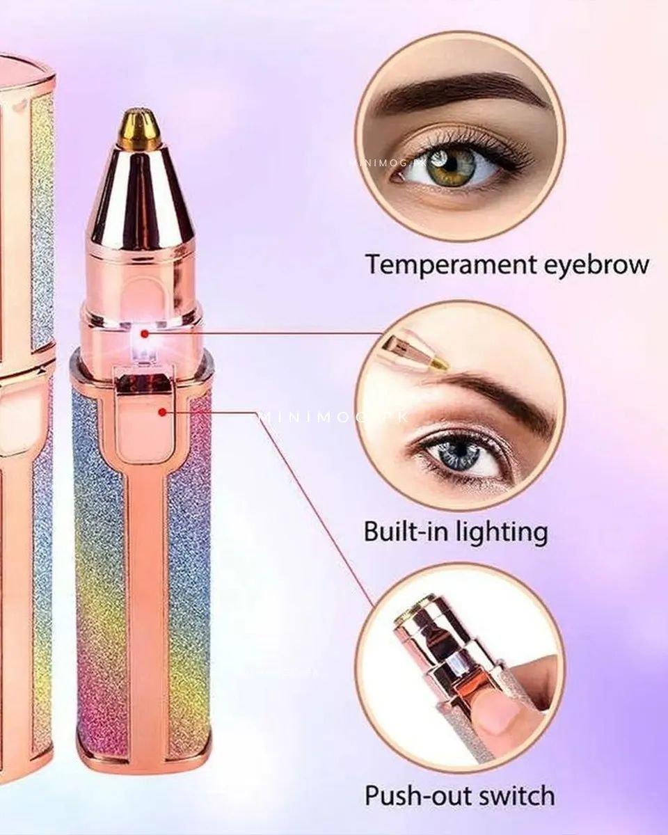 2 in 1 Eyebrow Trimmer and Shaver