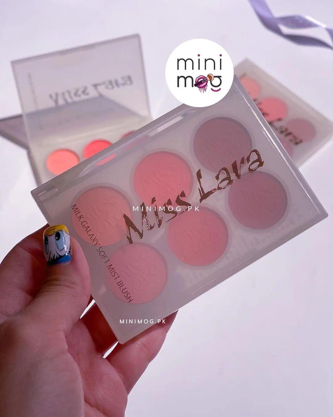 6 Colour Blush Palette