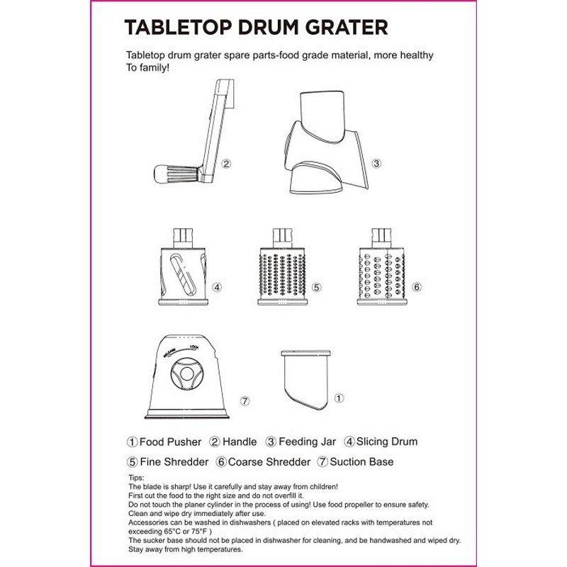 Rotating Cheese Grater