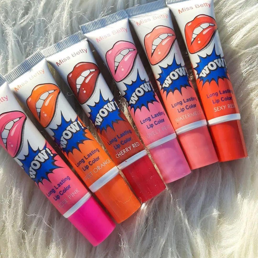 6pcs Long Lasting Lip Color