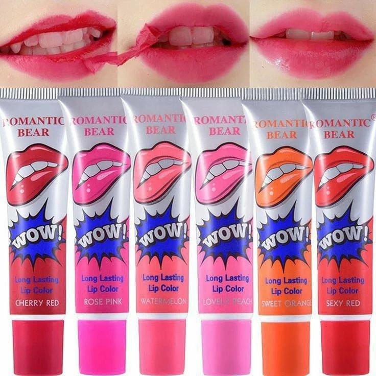 6pcs Long Lasting Lip Color