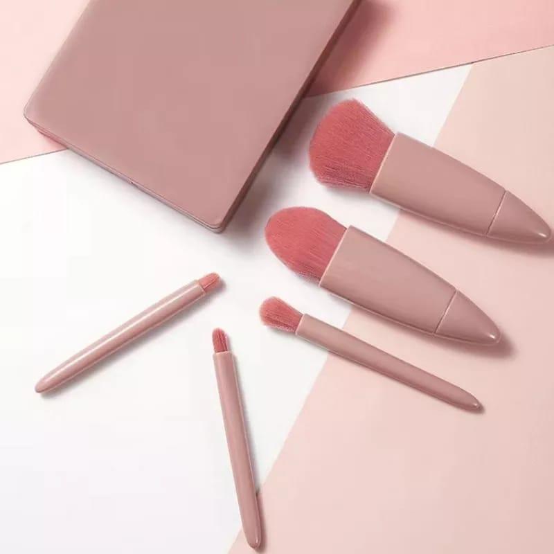 5pcs Makeup Brush With Storage Box