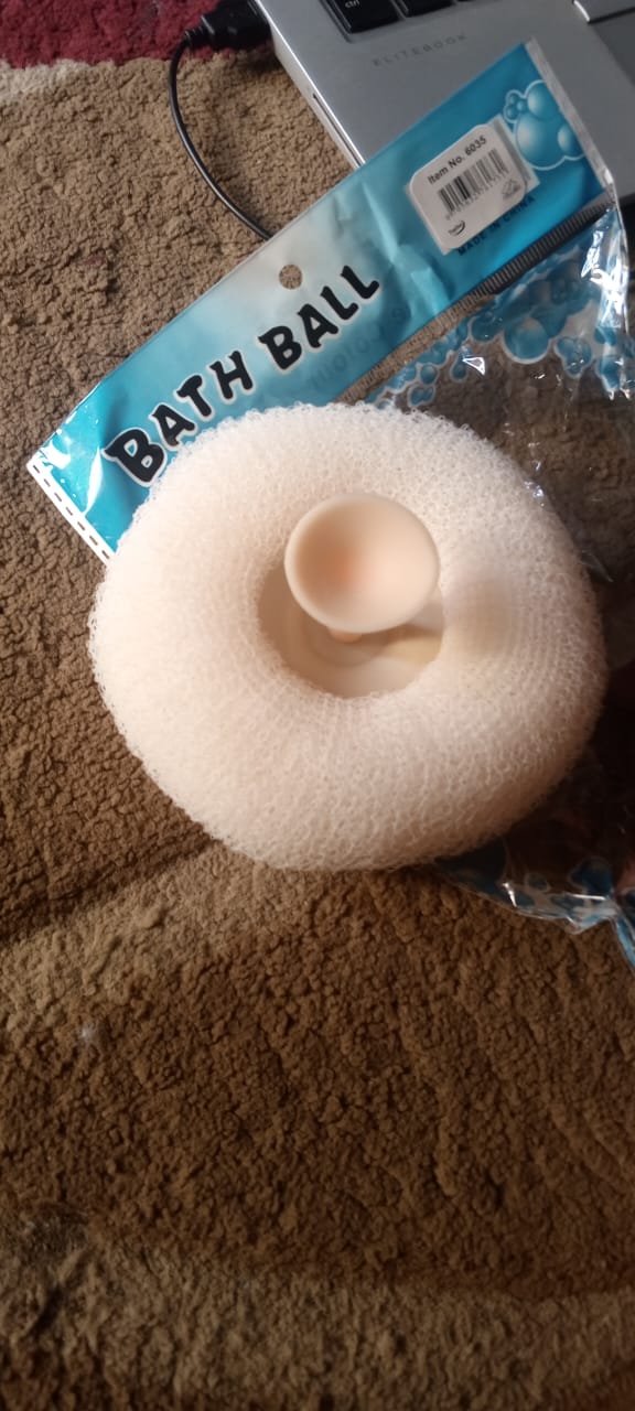 Round Bath Massager Sponge
