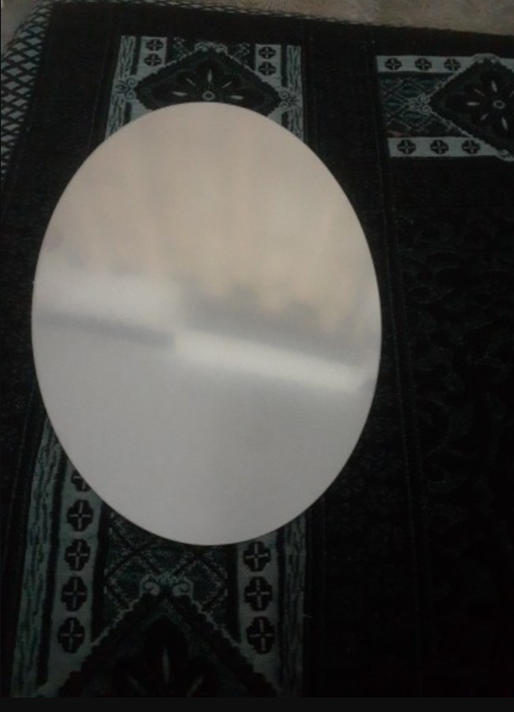 Self-adhesive Mirror Wall Stickers Oval