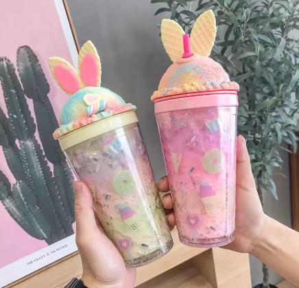 Bunny Ice-cream Sipper