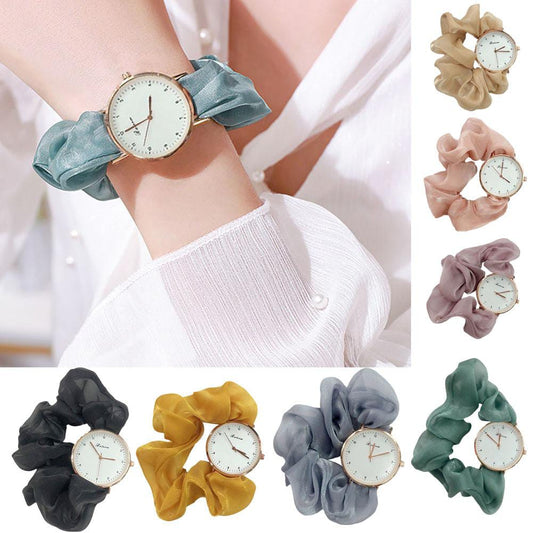 Cute Scrunchie Watches For Women