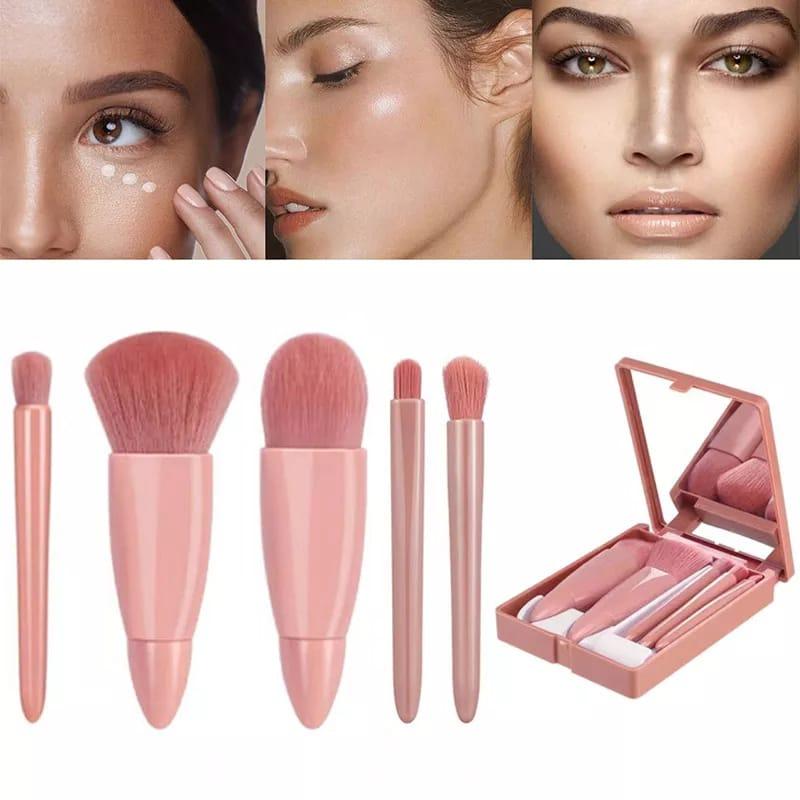 5pcs Makeup Brush With Storage Box