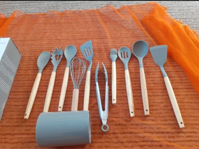 Silicone Kitchenware Set of 12-Pieces