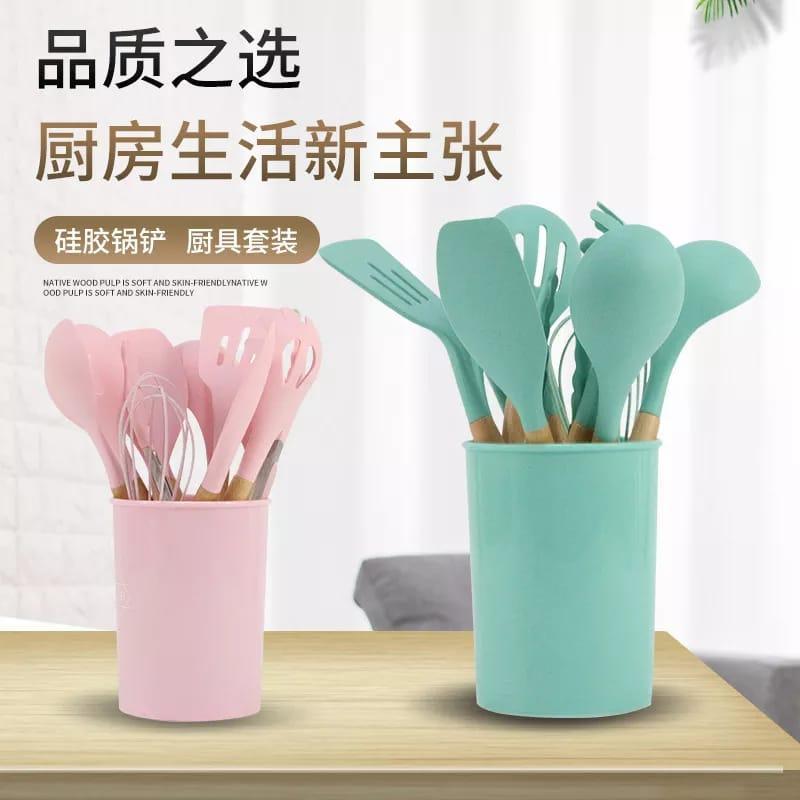 Silicone Kitchenware Set of 12-Pieces