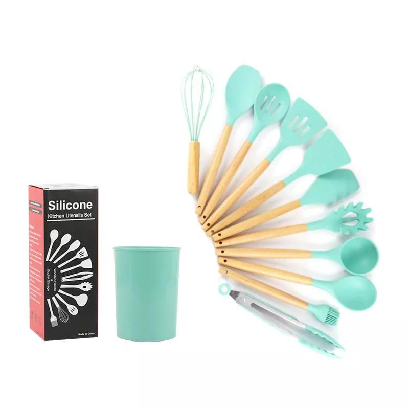 Silicone Kitchenware Set of 12-Pieces