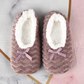 Women Warm Plush Soft Indoor Slippers