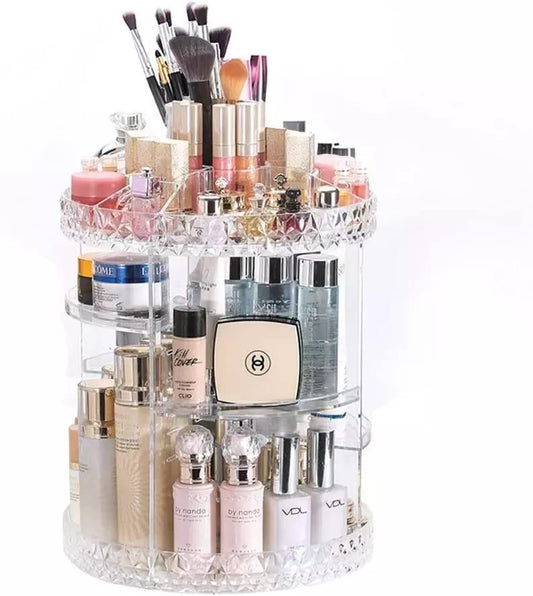 360 Rotating Cosmetic Storage Organizer