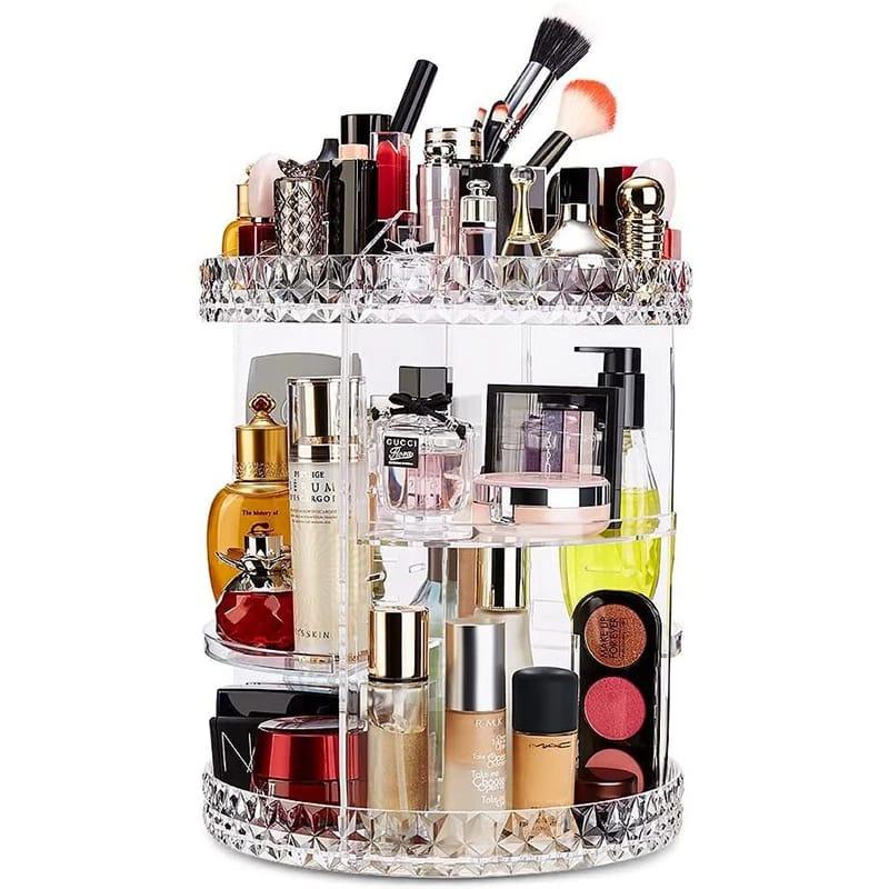360 Rotating Cosmetic Storage Organizer