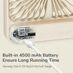 Rechargeable Slim Fan