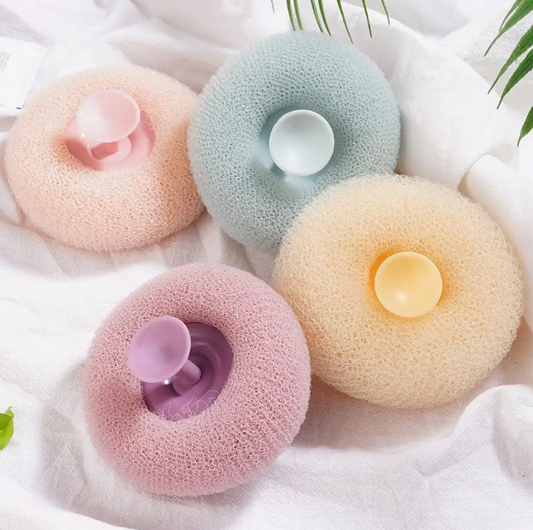Round Bath Massager Sponge
