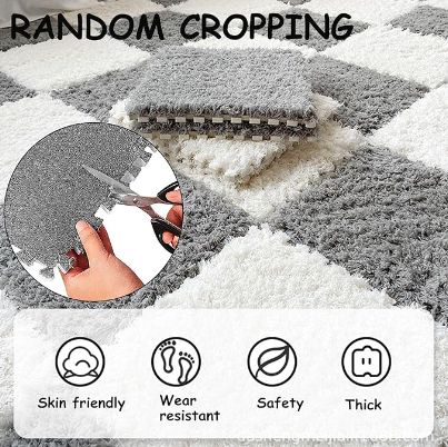 Plush Foaming Fur Mats